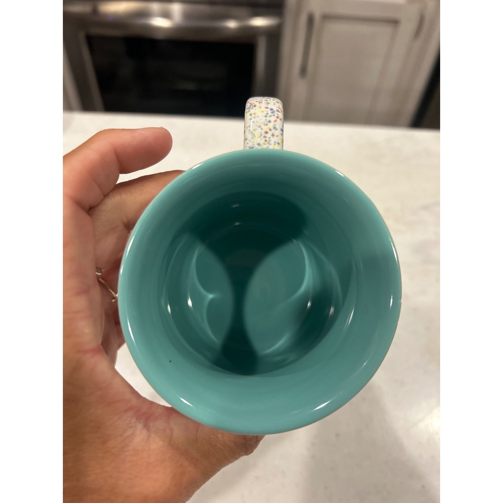 Salt Lake City Souvenir Coffee Mug Confetti Textured Ceramic BEAUTIFUL Colorful - Picture 4 of 9